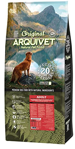 Arquivet Original - Adult - 20 Kg - Pienso para Perros Adultos - Cerdo ibérico y arroz - Alimento seco