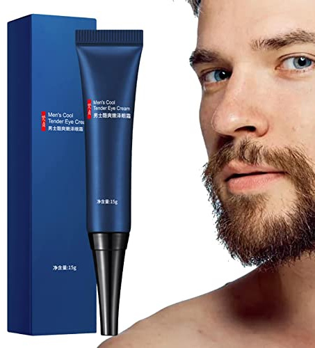 Rianpesn Gel Contorno Occhi per Uomo - Crema Contorno Occhi per Gonfiore alla Caffeina,Eye Gel Repair Sye Skin Moisturizing Smooth Riduce gonfiori, Linee e occhiaie per Gli Uomini