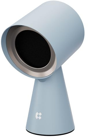 CIARRA CBPHL01 Mini campana extractora portátil con 2 niveles de circulación silenciosa, portátil campana extractora azul barbacoa camping