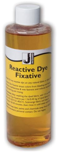 Jacquard Colorant réactif fixateur liquide naturel pour tissus et textiles 236 ml
