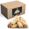 GrillX Anzündwolle 5kg - Anzündspäne ±420 Stück - Ökologische Anzündwürfel - Holzwolle Anzündwoks - BBQ & Fireplace