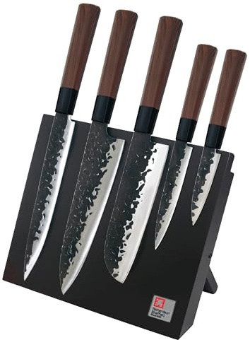 Richardson Sheffield Samouraï - Bloc 5 couteaux de cuisine