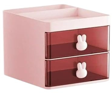 Organizador de escritorio soporte para lápiz | Cepillo de maquillaje de escritorio y caja de almacenamiento multifuncional para oficina, baño, cocina, tocador, aula, dormitorio, mesa de estudio,