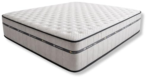 DESCANSIN - Colchón ViscoHybrid 28cm Grosor | Colchón de Muelles Ensacados y Viscoelástica Colchón Firmeza Media para Espalda | Colchones Muelles Ensacados y Viscoelastica (135x190)