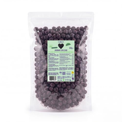 nut&me Arándano liofilizado entero 350 g | 100% fruta deshidratada