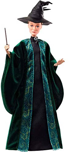 Harry Potter Mattel FYM55 - Professor McGonagall Puppe mit Zubehör, Spielzeug ab 6 Jahren, Meerkleurig