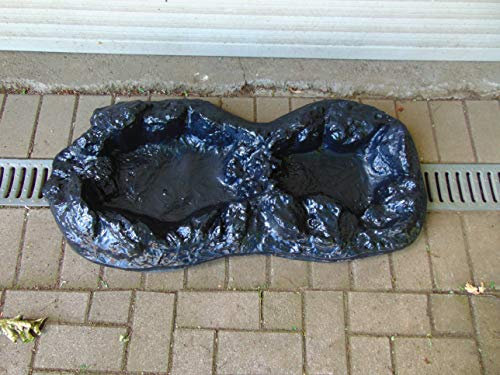 PE Bachlaufelemente Schwarz (M)