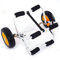 Bonnlo Foldable Kayak Trolley, Boat Kayak Canoe Cart Carrier Dolly Trailer Transport with Upgraded NO-Flat Wheels One 3.6M Strap Heavy Duty Aluminum Frame, 90KG Loading Capacity (Kickstands- U shape)