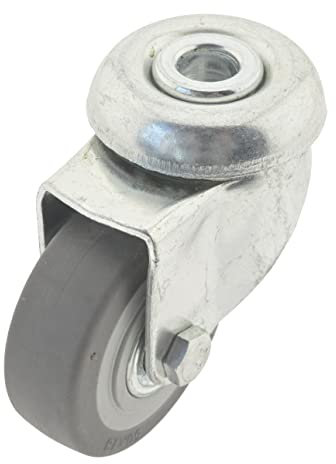 Apparaterolle, Rückenloch 12,2 mm, Lenkrolle, 100mm Transportrollen Möbelrollen