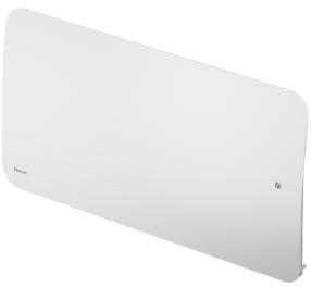 Noirot - Radiateur Électrique Tectonia - Inertie Pierre de Lave - Format Paysage - Connecté - Certifié Origine France Garantie, NF Électricité - Blanc Satiné, 2000 Watt