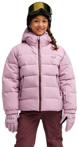 Roxy Snow Jacket SNOWYHILL Puffy Girl Jacket Girl's Pink 8