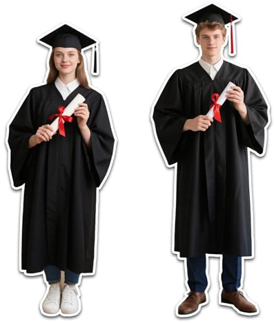 Custom Cardboard Cutout,Custom Life Size Cardboard Cutout Stand-Up Photo,Customized For Wedding Birthday Graduation (6Ft(183cm))