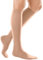 medi mediven elegance - 0247112 Knielange Damen Kompressionsstrümpfe mit geschlossener Spitze | CCL2 | ohne Haftband | caramel | Gr. II kurz