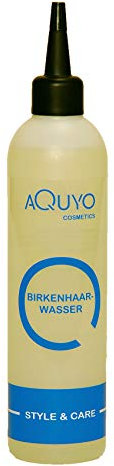 Birkenhaarwasser für trockene Haare und empfindliche Kopfhaut (200ml) | Birkenwasser gegen Schuppen und fettige Haare | Haarwasser zur Kopfhautpflege