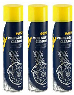 MANNOL 9672 Bremsenreiniger/Aerosolspray, 600 ml, 3 Stück