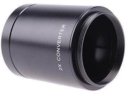 Hersmay 2.0X Teleconverter Converter Ampliación Adaptador de objetivo para soporte T2 420 – 800 mm 500 mm 800 mm 900 mm 650-1300 mm Objetivo telezoom para Canon Sony Nikon