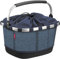 Klick-fix Unisex – Erwachsene Klickfix Fahrradkörbe, Twist Blue, 42x33x28 cm