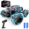 DEERC Ferngesteuertes Auto für Jungen, 2,4 GHz leuchtende RC-Autos mit 2 wiederaufladbaren Batterien für 40 Minuten Spielzeit, Offroad-Monstertruck-Spielzeug für Jungen und Kinder ab 8 Jahren
