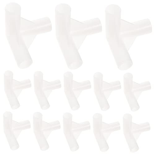 MUSISALY Juntas De Montaje para Carpas con Dosel Conectores De Postes De Carpa De 3 Vías Accesorios De Carpa De Plástico Piezas De Repuesto para Carpas Al Aire Libre