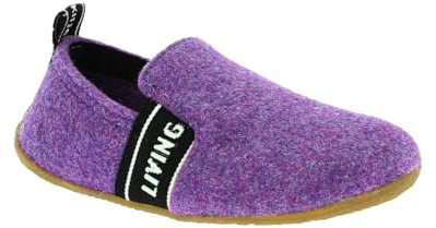 Living Kitzbühel - T-Modell Filz - Hausschuh (37 EU Purple magic)