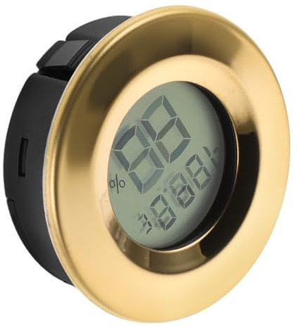 MOLUCKFU Cigar Hygrometer Digital Lcd Mini Humidity Gauge for Home Humidor Cigar Box Indoor Use