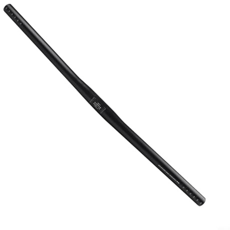 FACULX Manillar de aluminio para bicicleta de montaña de 25,4 mm de diámetro, barra elevadora de 600 mm de longitud con acabado mate para reemplazo de componentes de bicicleta MTB (mango recto)