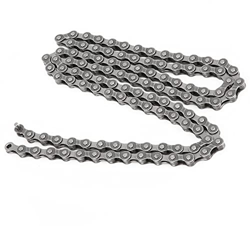 Yosoo Health Gear 6/7/8 Speed ​​Cykelkedja Återanvändbar Ersättning Stål Bicycle Mountain Single Chain, Cycling Hollow Out Chains Multifunktion Mekanisk Reparationssats, Brytare och Länkplant med