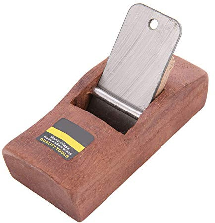 Heayzoki Plano Manual para carpintería de 110 mm, Herramienta Manual para Carpintero, Cepillo para Madera, Trabajo Exquisito, Mini Cepillo Manual, Adecuado para Cortar y pulir