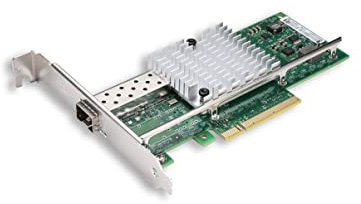 10GB SFP+ Netzwerkkarte, 10Gbe PCI-E NIC Compare to Intel X520-DA1, with Intel 82599EN Chip, Single SFP+ Port, PCI Express X8, Ethernet Converged Network Adapter Support Windows Server/Linux/VMware