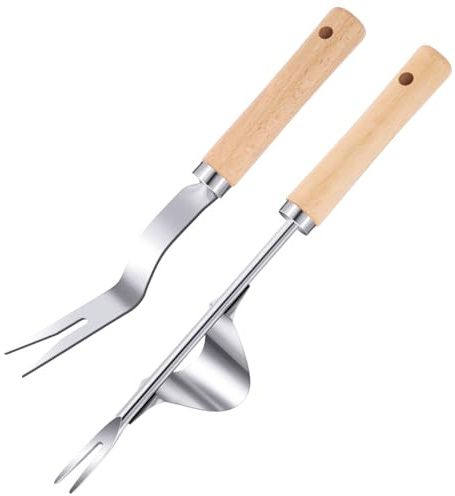 Zuimei 2 Pcs Hand Weeder Tool, Manual Weed Remover Puller Dandelion Remover | Durable Design, Comfortable Grip, Easy to Use, Ideal for Gardens, Lawns, Patios and Outdoor Plant Care