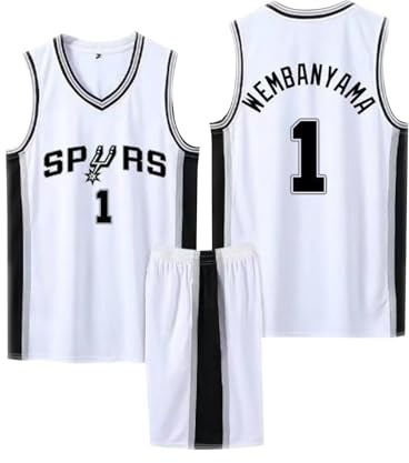 Maillot Basket 2 Pièces Enfant/Adulte - Ensemble Short et Maillot Sans Manches - Tenue de Sport