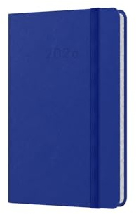 Collins - Legacy - 2026 12 månaders kalender årsplanerare, veckodagbok, ficka hårt omslag - blå (CL73.60-26)