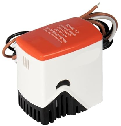 NBDUGQ 1 st elektromagnetisk flottörbrytare vattenflöde automatisk avstängning kontroll sensor dykpump liten pump bilge