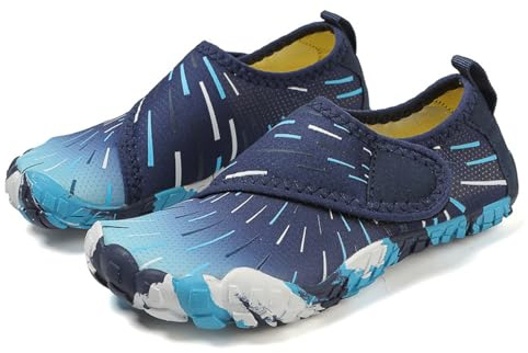 Barefoot Bambino Scarpe Barefoot Bambino Scarpe Tela Bimba 30 da Lavoro Sottozero Arrampicata Scarpette Scoglio Bambina 27 per Scogli Bimbo Running Spiaggia Colorata 26 Sneakers XL Traspiranti 34