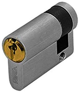 Versa Dual Finish Euro Cylinder Lock Barrel (Half Euro) (30mm x 10mm)