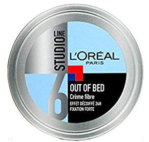 Studio Line, L'Oréal Paris, Out Of Bed - Crema per capelli uomo effetto spettinato, tenuta forte