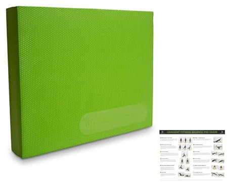 Gradient Fitness Balance Pad Foam Board (Large, Green)