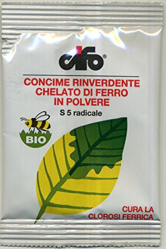 Engrais reverdissant fer en poudre S5 Radicale pour plantes
