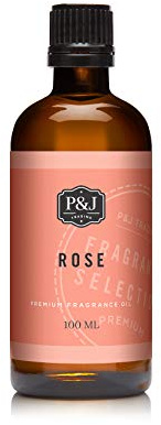 P&J Fragrance Oil - Rose 100ml - Candle Scents, Soap Scents, Diffuser Oil, Aromatherapy