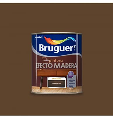 BRUGUER Esmalte Efecto Madera MADERFIN Nogal OSC. 750 ML