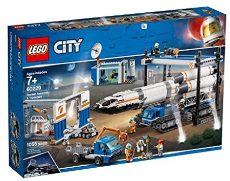 LEGO 60229 City Space Port Rocket Assembly & Transport