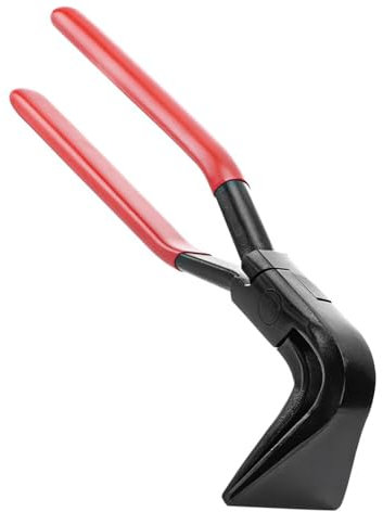 Falzzange 90°, Abkantzange, Biegezange, Falzzange, Blechbiegezange, Falzzangen Set, Abkantzange Blech, Blechbiegezangen, Klappzange mit Rutschfesten Griffen zum Biegen und Glätten von Blechen