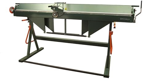 SPICHALA Exzenter-Abkantbank 2100 mm Typ 5 + Profi Rollen-Blechschere
