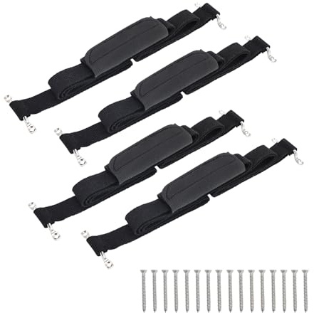 scottchen PRO RV TV Straps 74 Anti-Tip RV Furniture Safety Tie Down Solid Straps for Camper Trailer Traveling - 4pcs