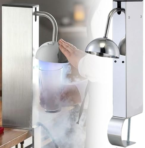 Refrigeratore istantaneo per congelamento rapido, mini refrigeratore di CO2 in acciaio inox raggiunge -45 °C, ideale per bar, cocktail, birra e vino