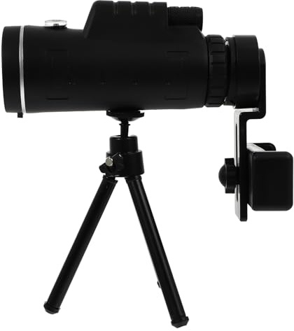 DOITOOL Telescopio Monoculare 40x60 a Tubo Singolo per Cellulare Treppiede Estensibile e Supporto Smartphone, Lente Ampia Apertura per Fotografia Outdoor, Visione Nitida a Lunga Distanza