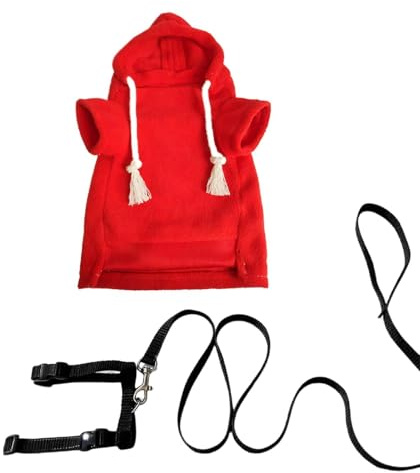 Hoodie para Hurón Jersey Ajustable y cómodo con Capucha