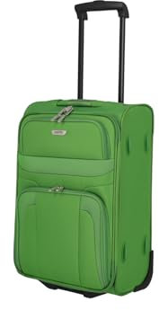 paklite Handgepäck Koffer mit 2 Rollen, Reisekoffer klein, Orlando, Klassischer Weichgepäck Trolley im zeitlosen Design, 53 cm, 37 Liter