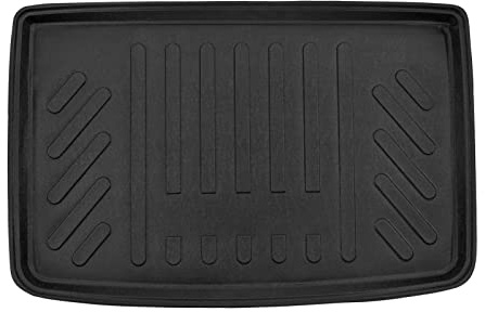 SCOUTT | Bandeja para Maletero Compatible con Captur 2013-2019, con Borde Alto, Alfombrilla Protectora para el Maletero, estriada, Enrollable, Resistente a líquidos