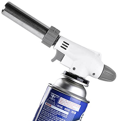 Jooheli Chalumeau de Cuisine,de Cuisine Brûleur à gaz Butane Professionnel Torche Culinaire avec Verrou de Sécurité Flamme Réglable Bruleur,idéal pour Cuisson,Barbecue,Camping